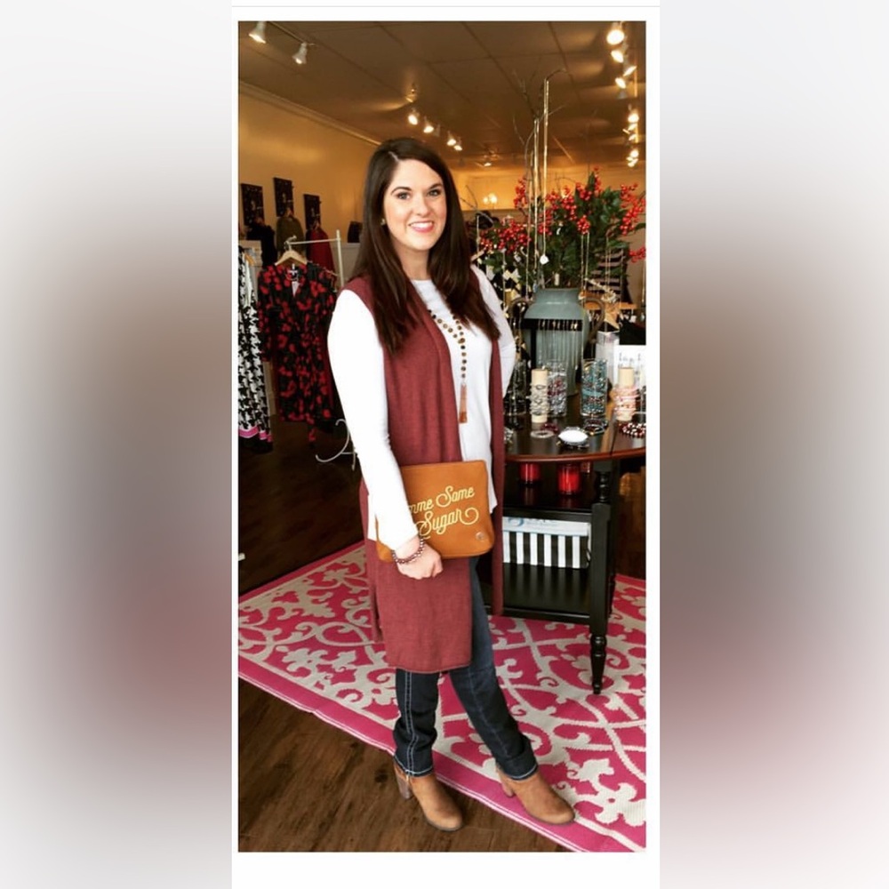Caroline Grace Cotton/Cashmere Duster